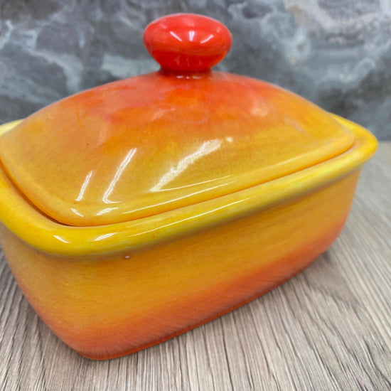 Butter Dish with Lid - Sunrise/Sunset