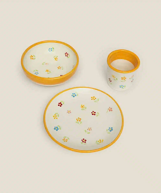 Children’s Ceramic Set "Flowers"