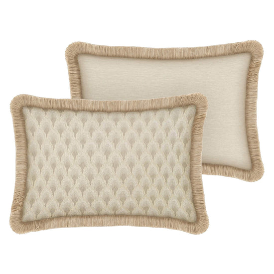 Cushion Jessica Sand & Ecru