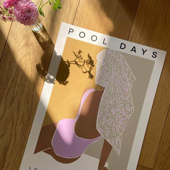 Pool Days Print