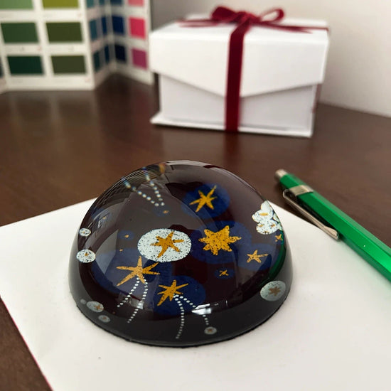 Decoupage Paperweight, Solaris