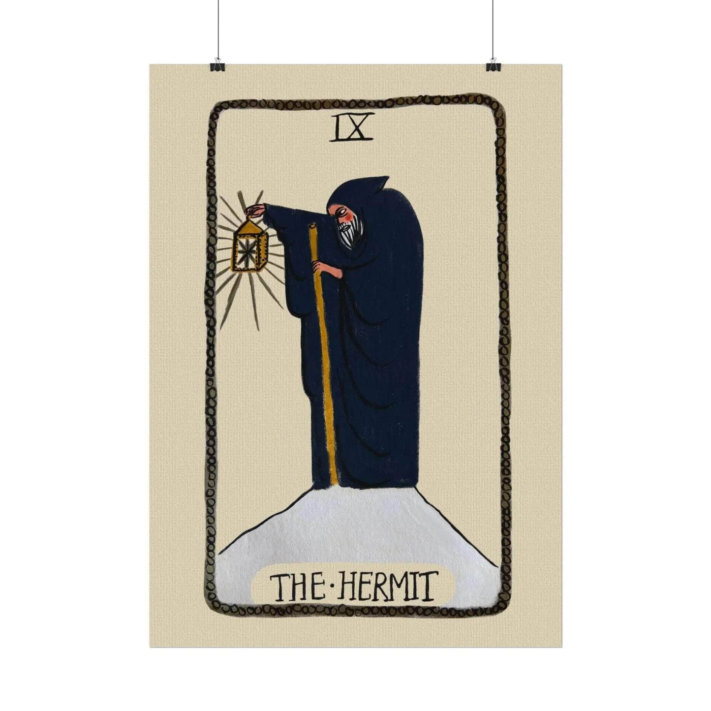 Tabby Booth Fine Art Tarot Print • The Hermit