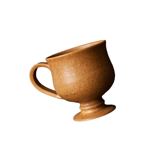 Yoshida Pottery High Ground Brown Cup