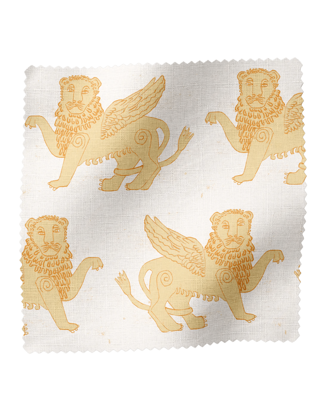 Winged Lion Fabric