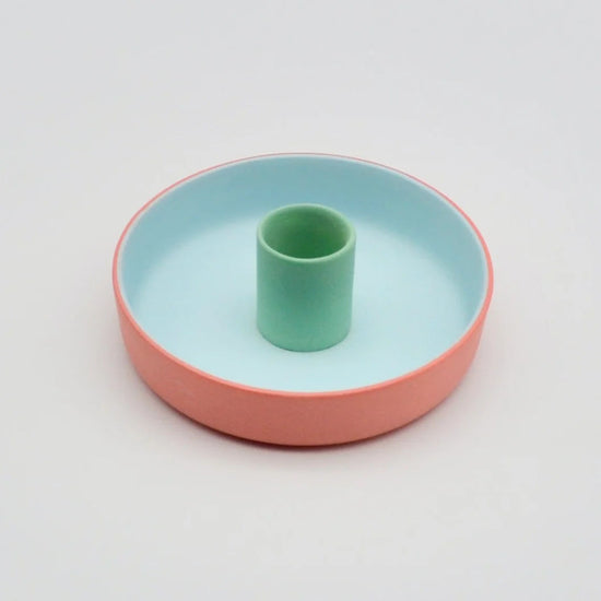 Candle Holder Pink/Blue/Green