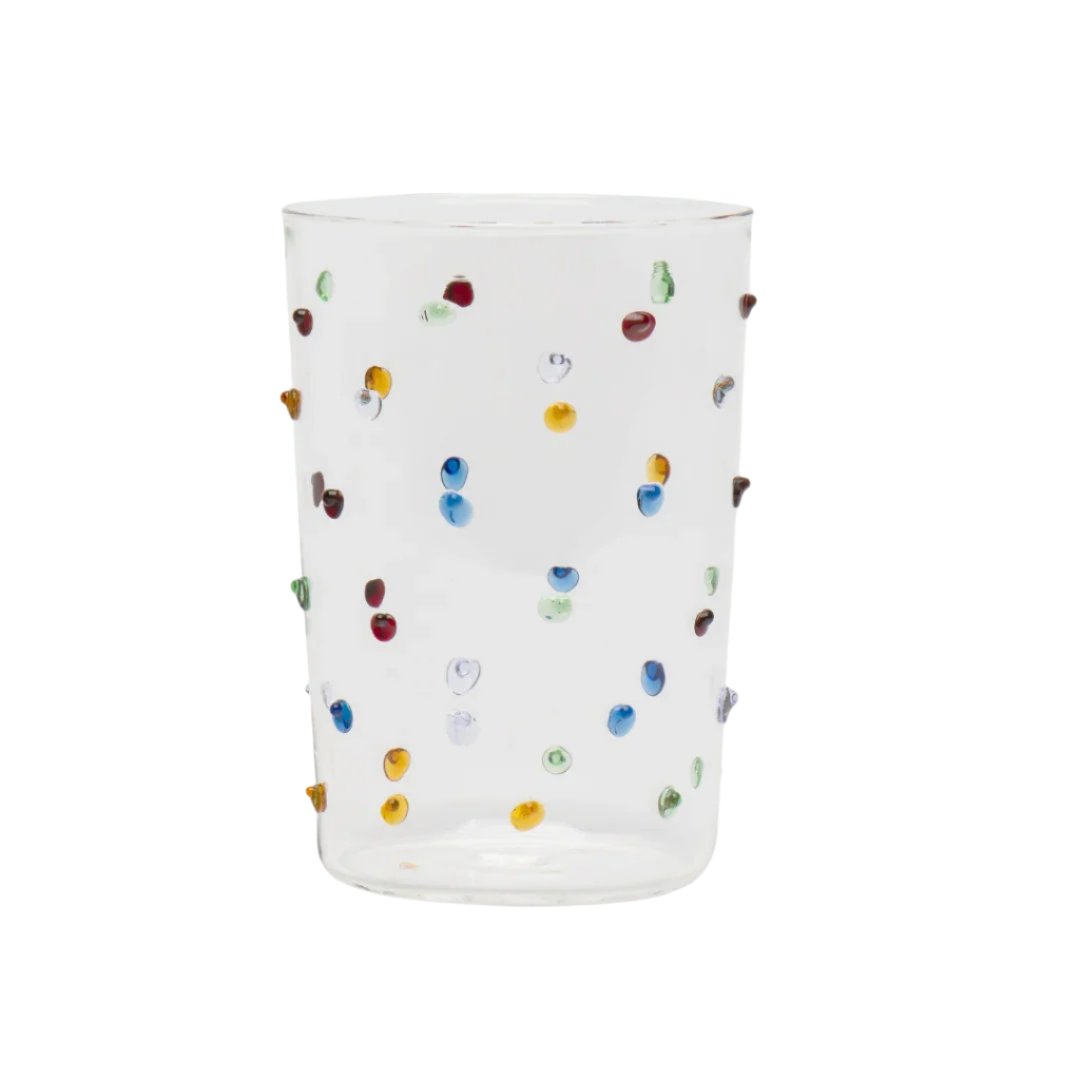 Multicoloured Pom Tumbler