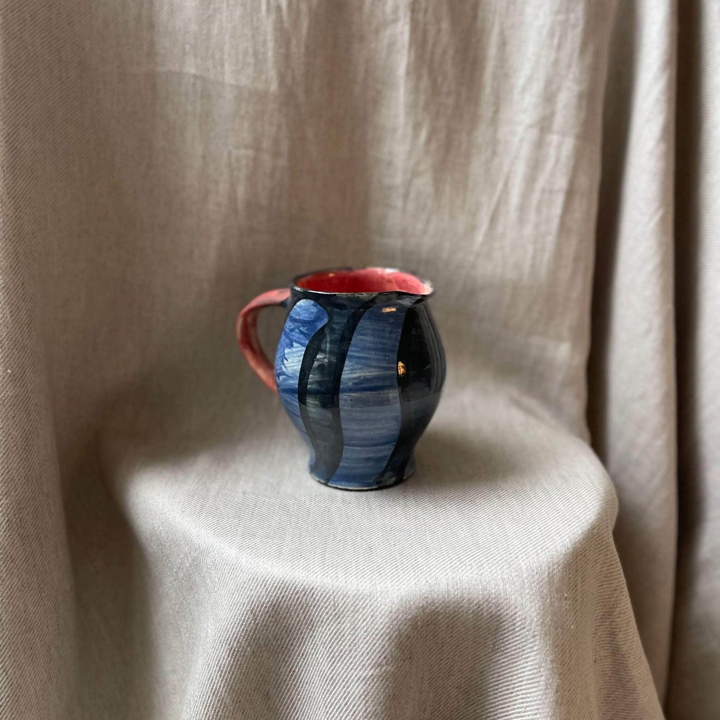 Blue Ceramic Jug