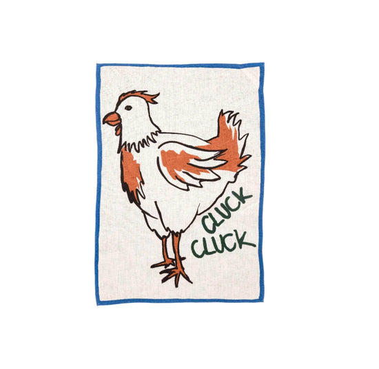 Cluck Cluck Tea Towel