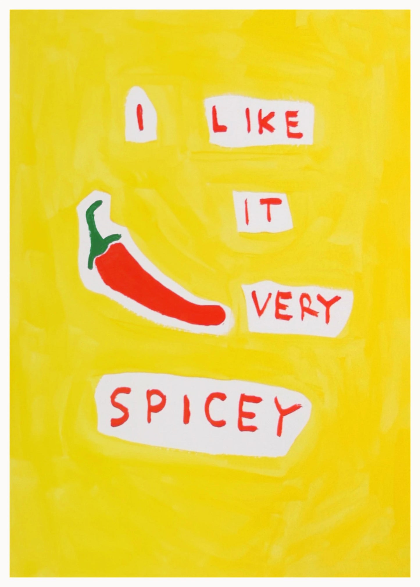 I like it spicey