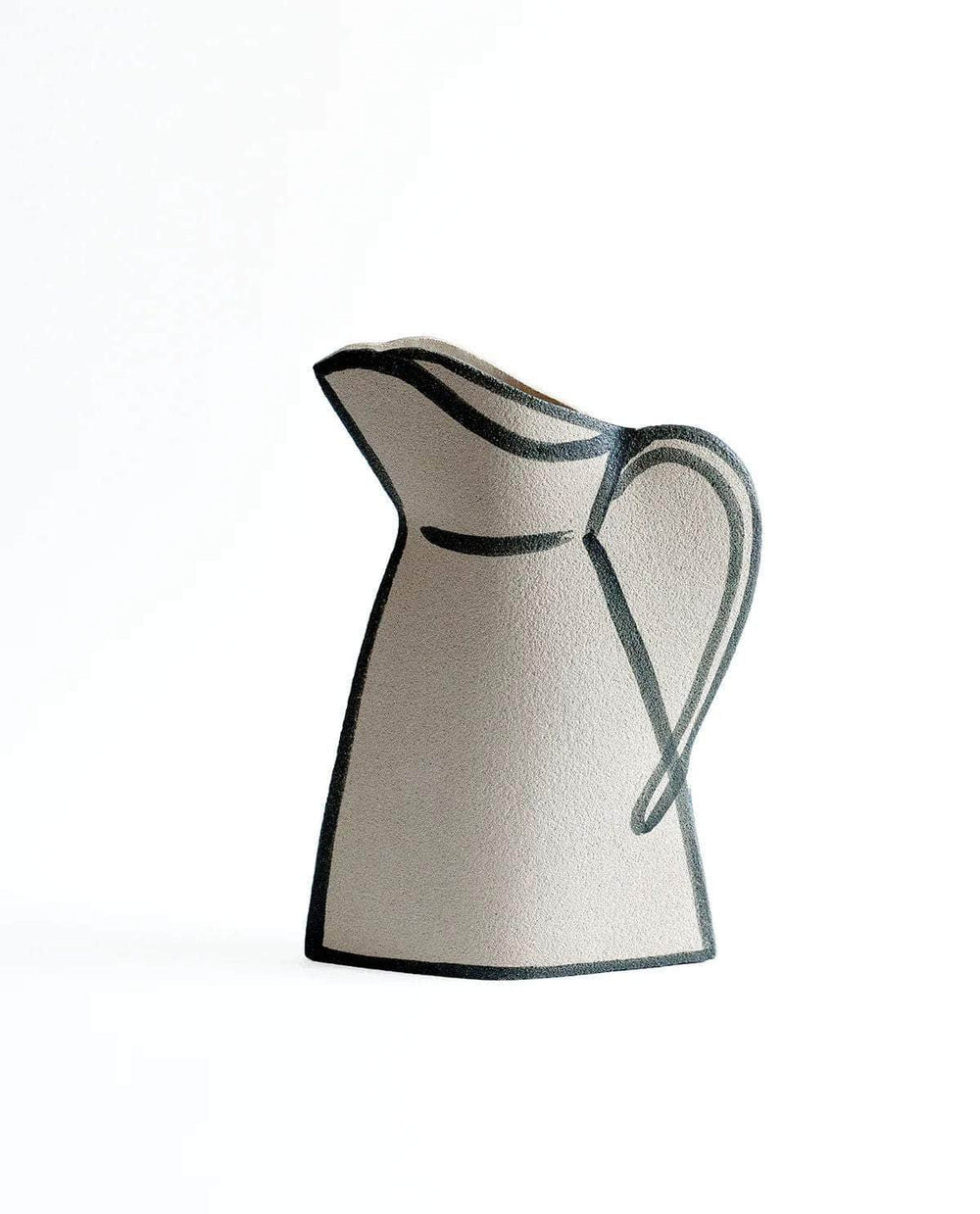 Ceramic Vase ‘Morandi Pitcher - Black’