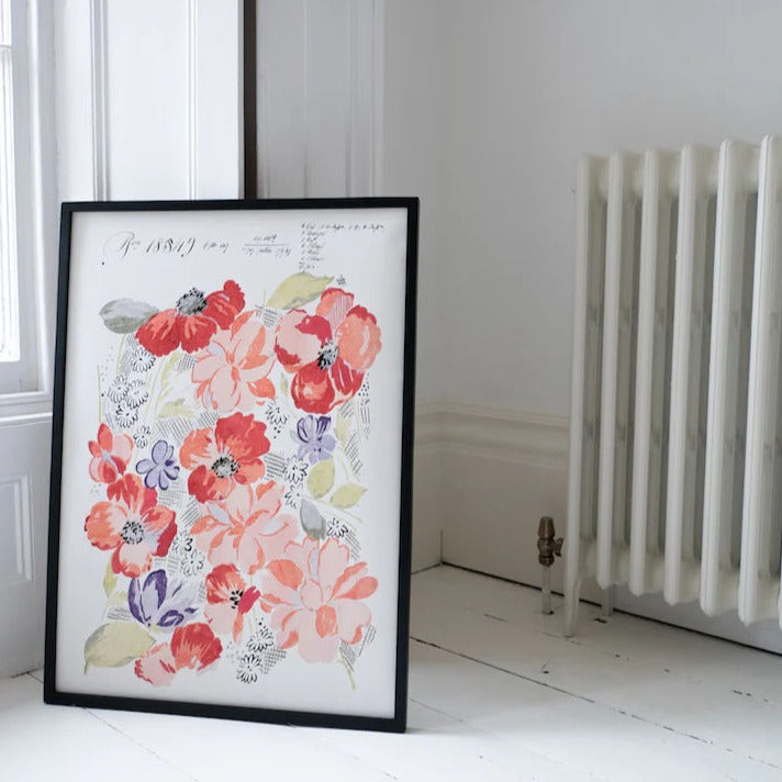 Bloomsbury Blooms  - Vintage Archive Poster Prints