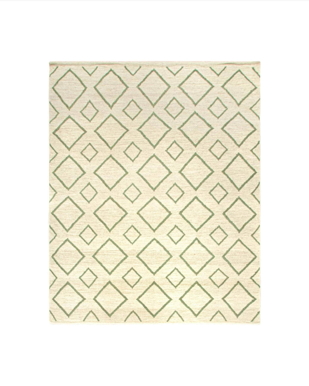 Rhombus Rug - Green