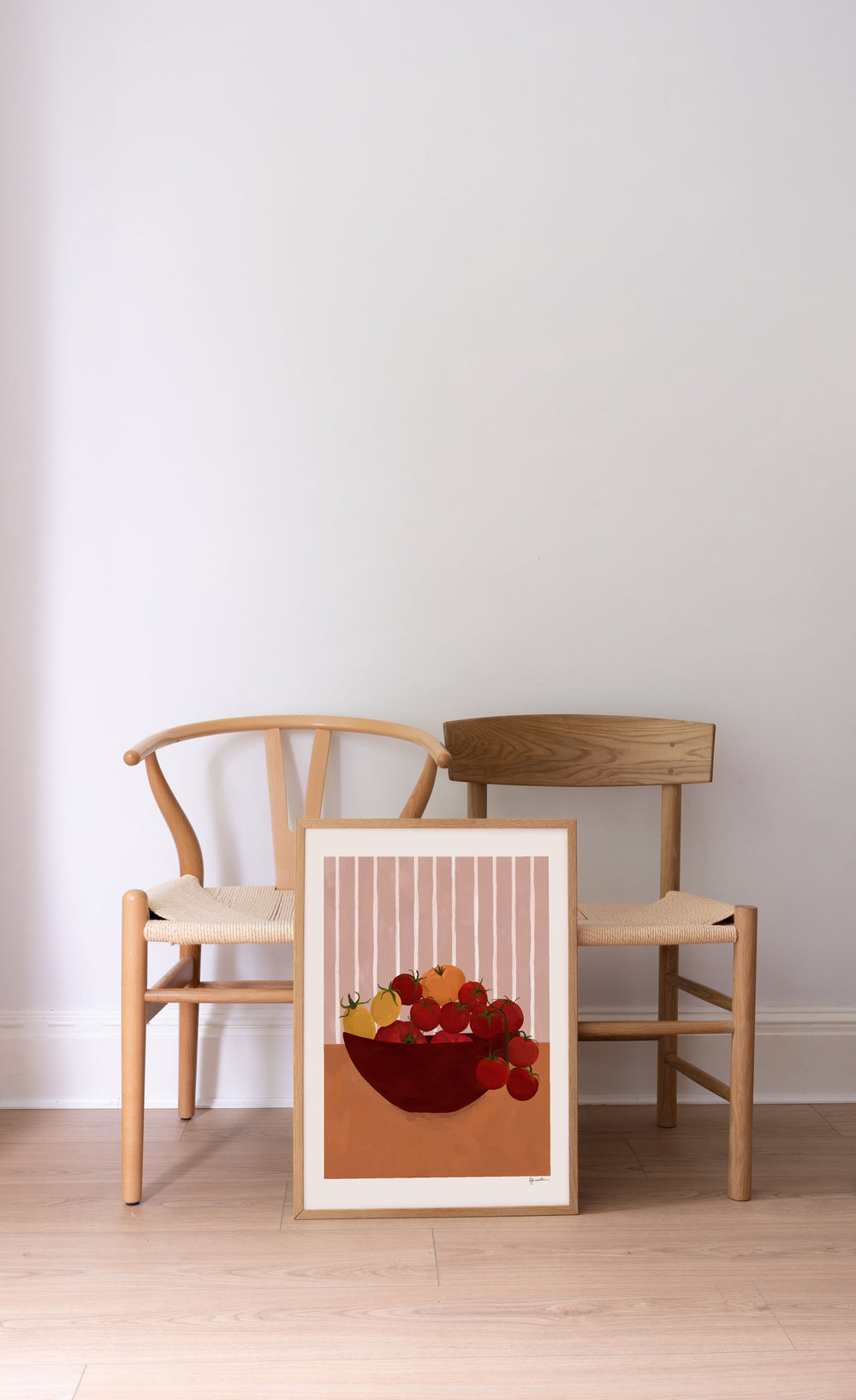 Tomatoes In Red Bowl Print