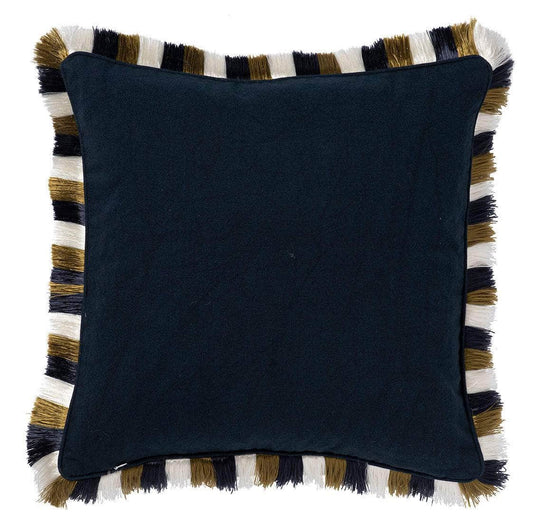 Cushion Jeanne Sand & Navy