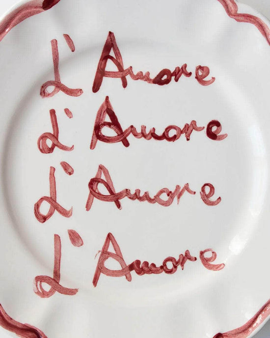 "L'amore" Fil Rouge Plate