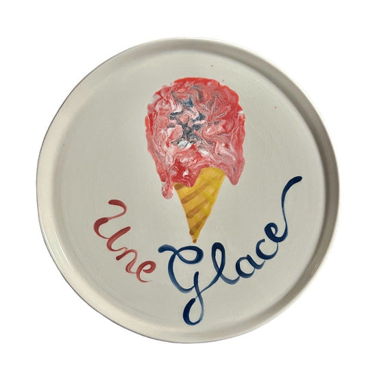 Une Glace Plate