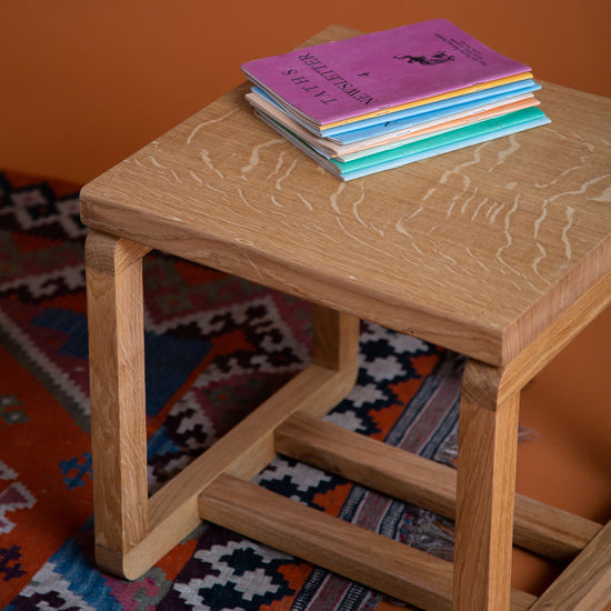 English Oak Side Table