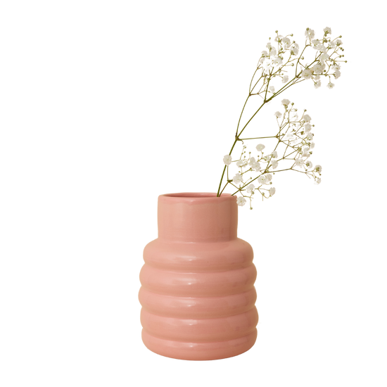 Ripple Vase - Pink