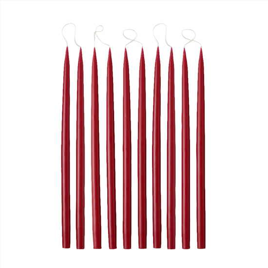 Taper 28 Skinny - Burgundy Red