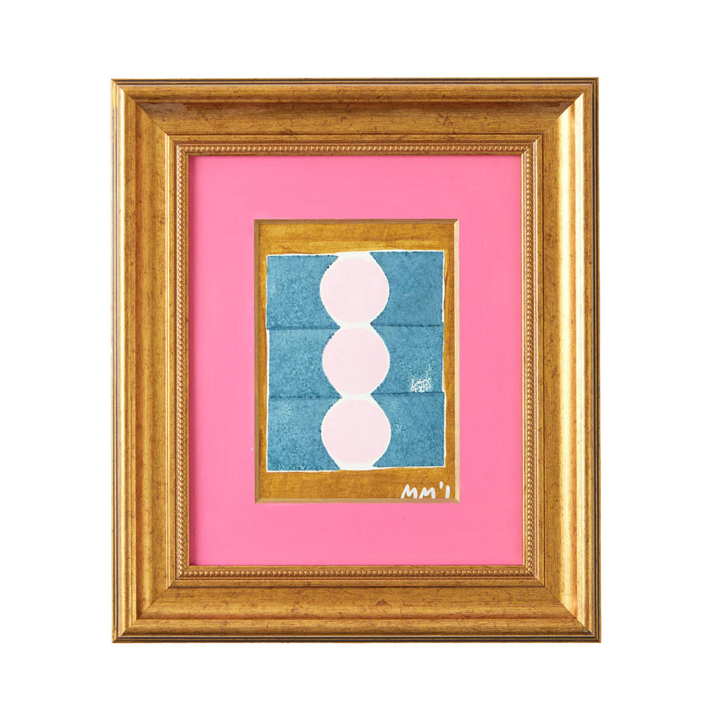 Framed Cotton Paper Print - Pink