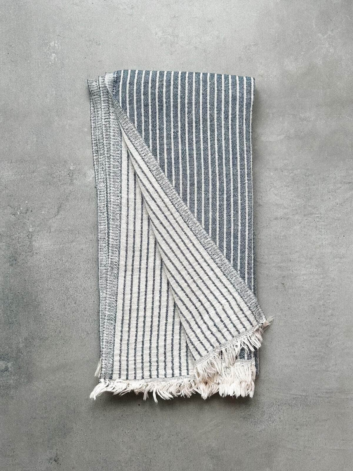 Portobello Hammam Towel - Indigo