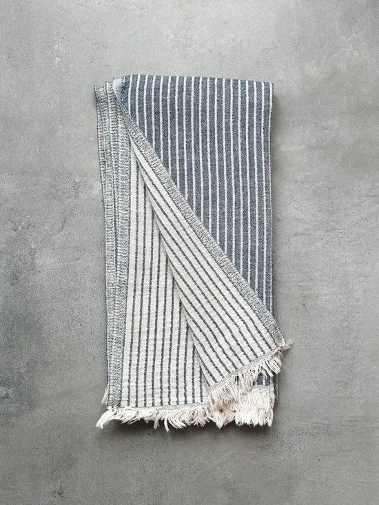 Portobello Hammam Towel - Indigo