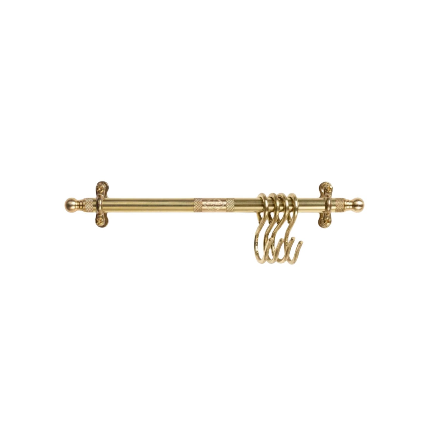 The Brass 30cm Hanging Rail - Luxe Version