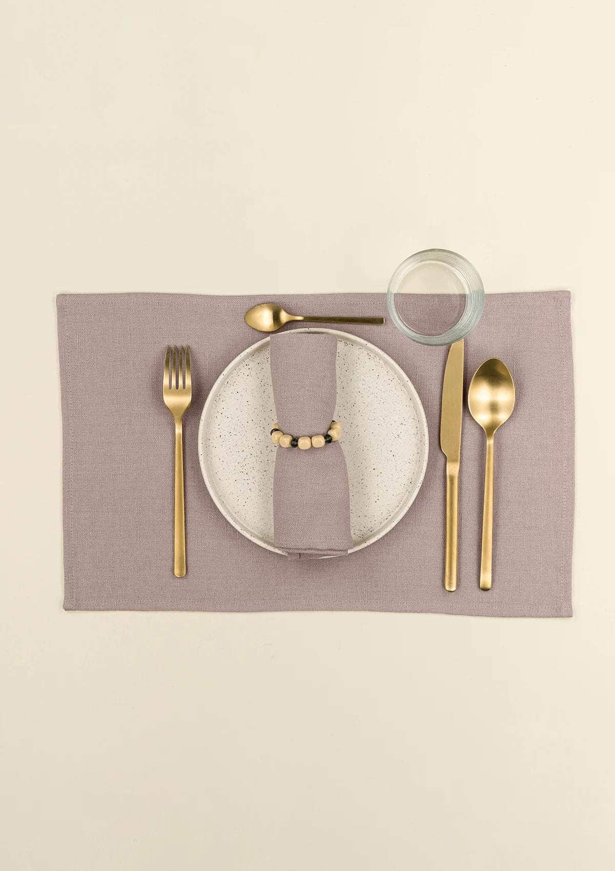 The Old Pink Linen Placemat