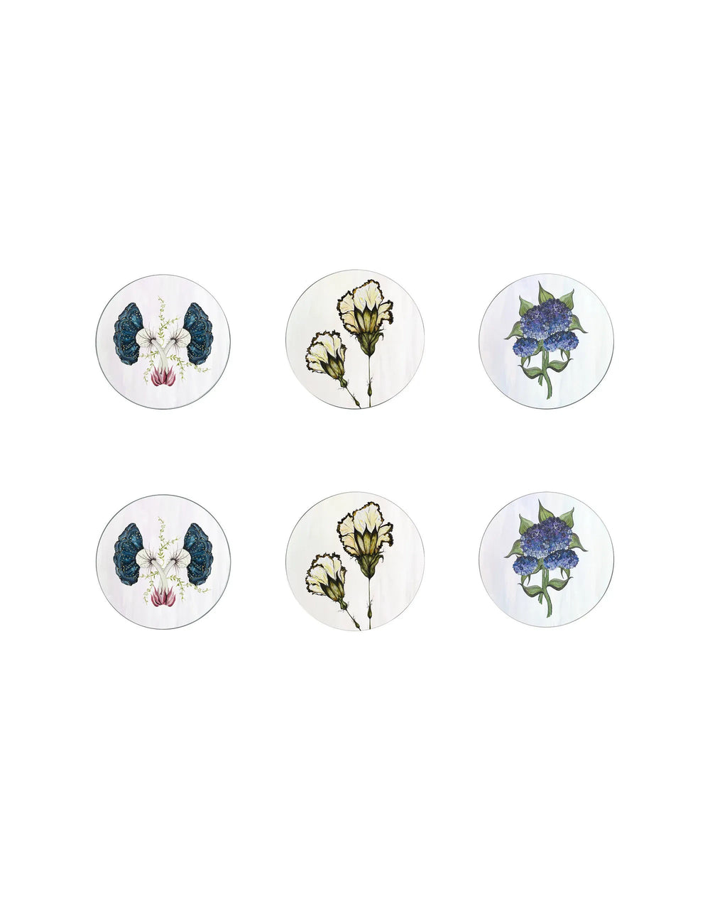 Bells Botanicals Mixed Set of Coasters