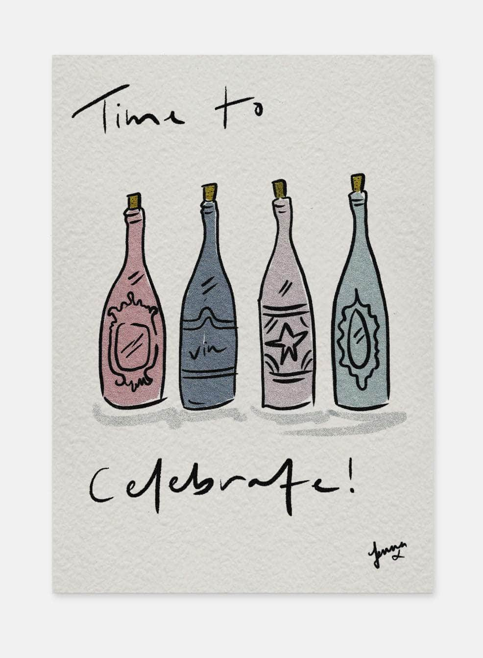 Time to Celebrate Greeting Card