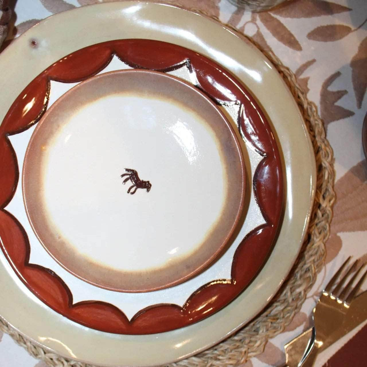 The Wild Horses Collection Dessert Plates/Set of Four