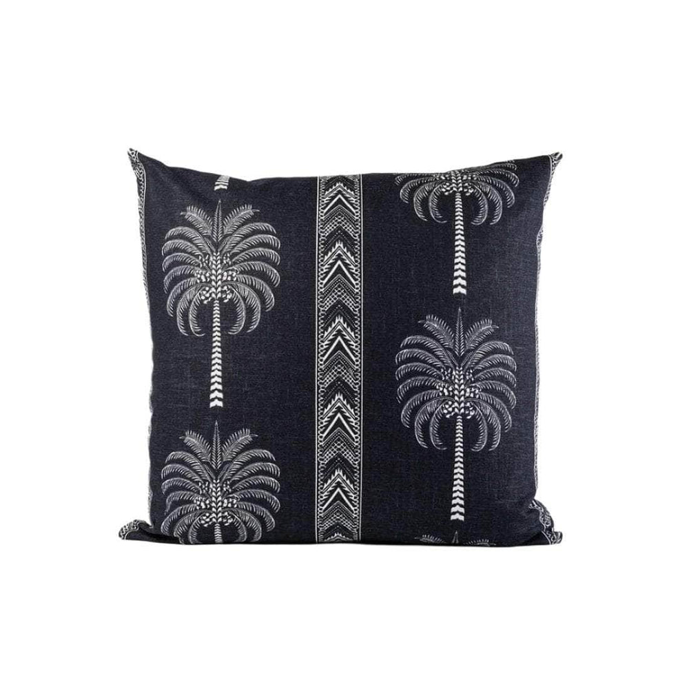 Palma Slubbed Cotton Scatter Cushion in Indigo