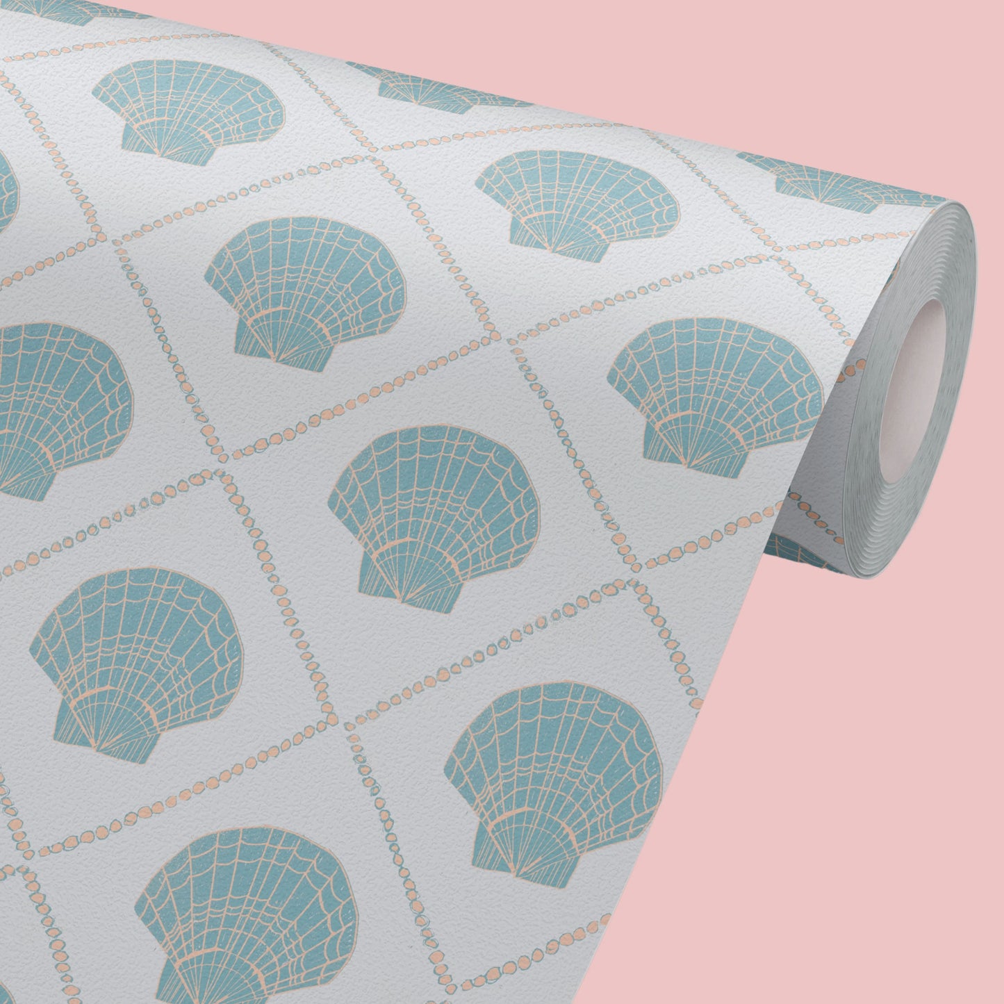 Aphrodite Wallpaper - Shelly Blue