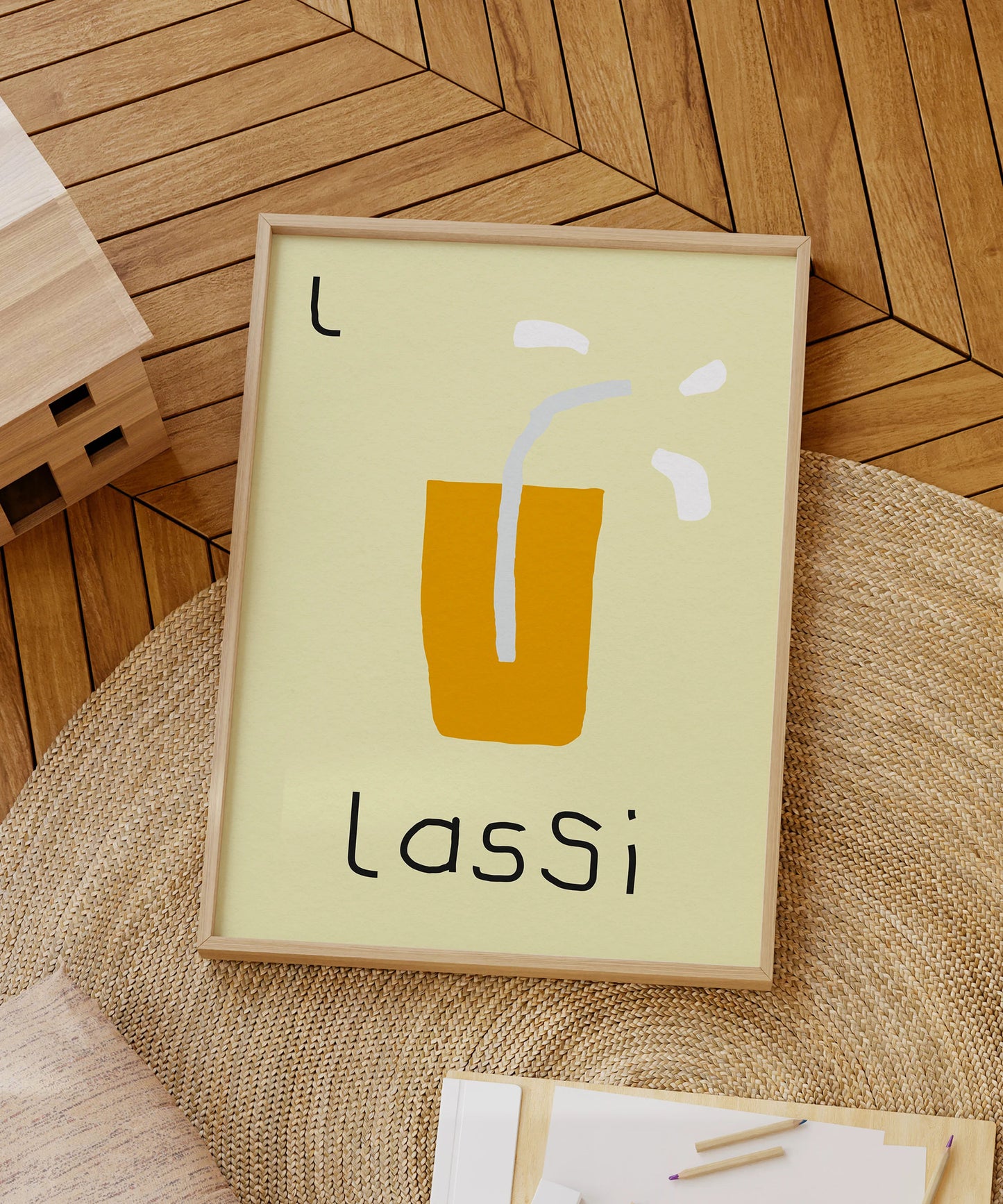 L for Lassi Print