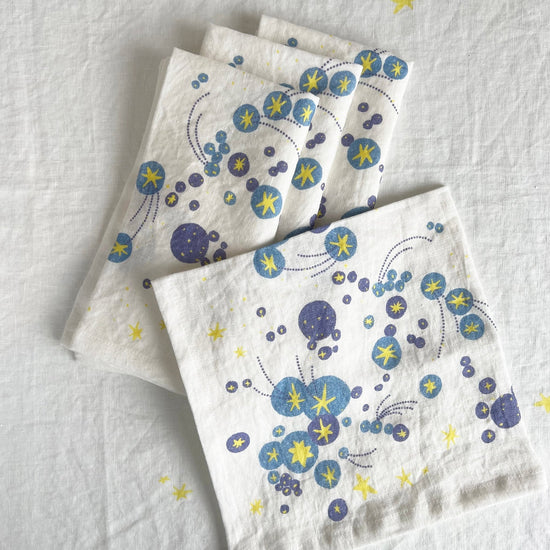 Solaris Napkins in White (Set of 4)