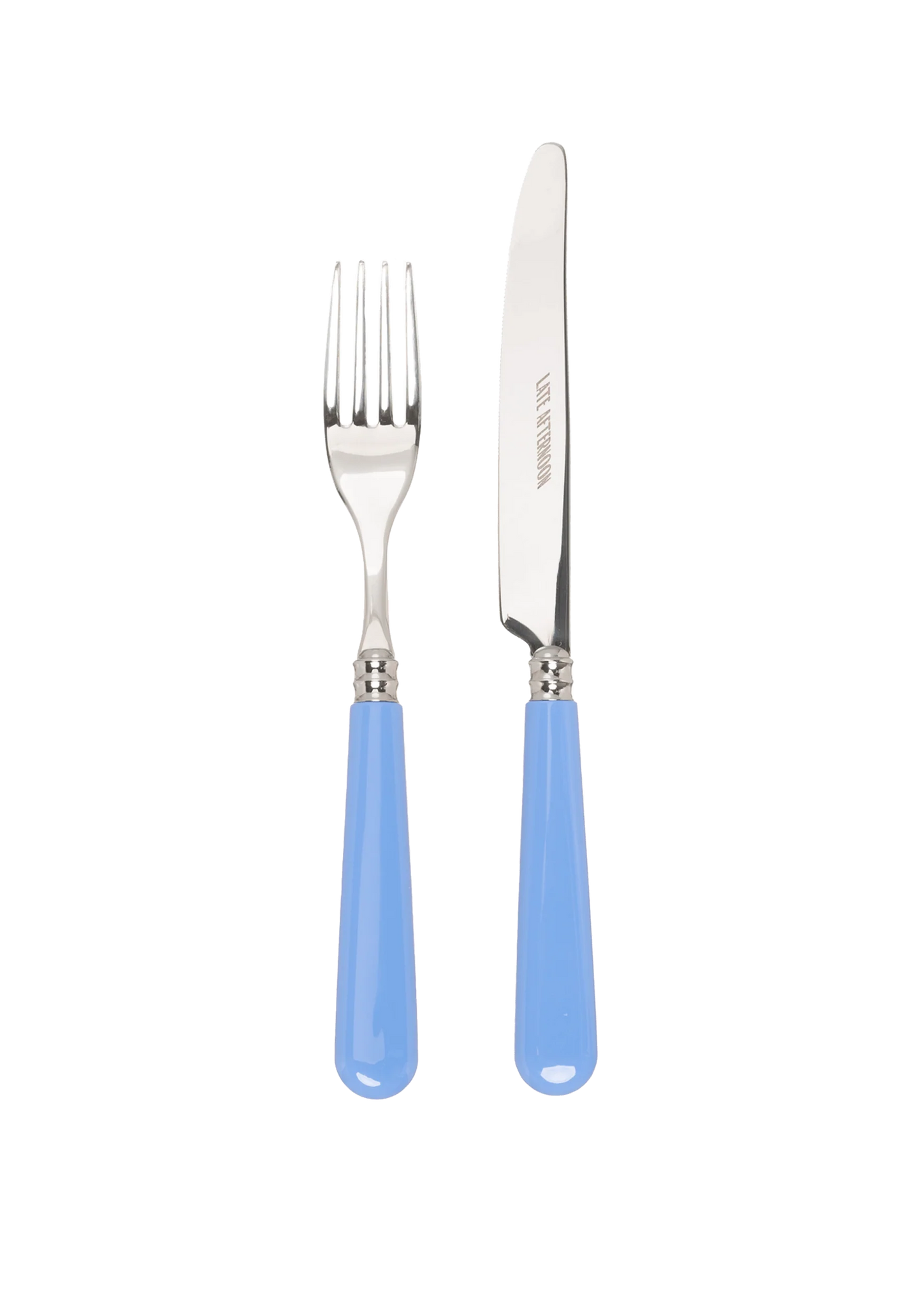 Sky Blue Knife and Fork Set