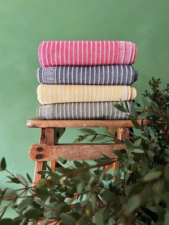 Portobello Hammam Towel - Flamingo