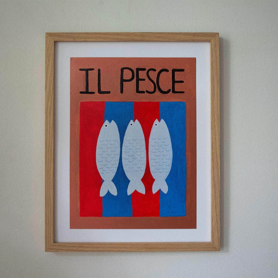 Il Pesce Art Print