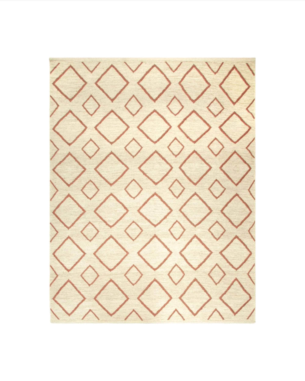 Rhombus Rug - Pink