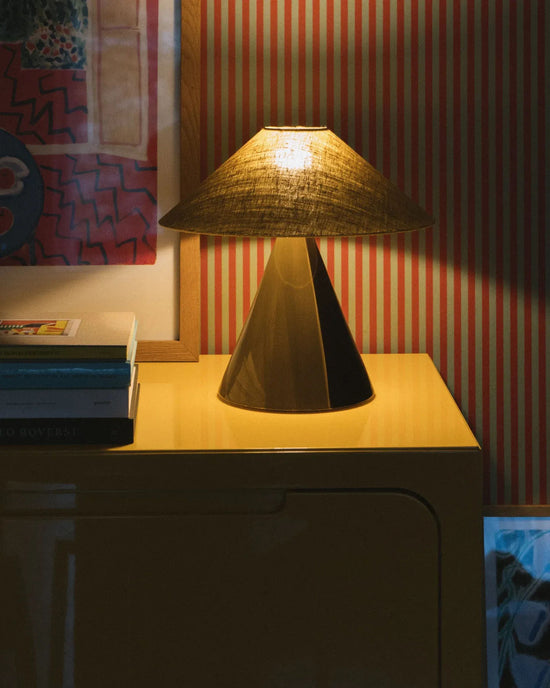 Caterina Golden Olive Table Lamp