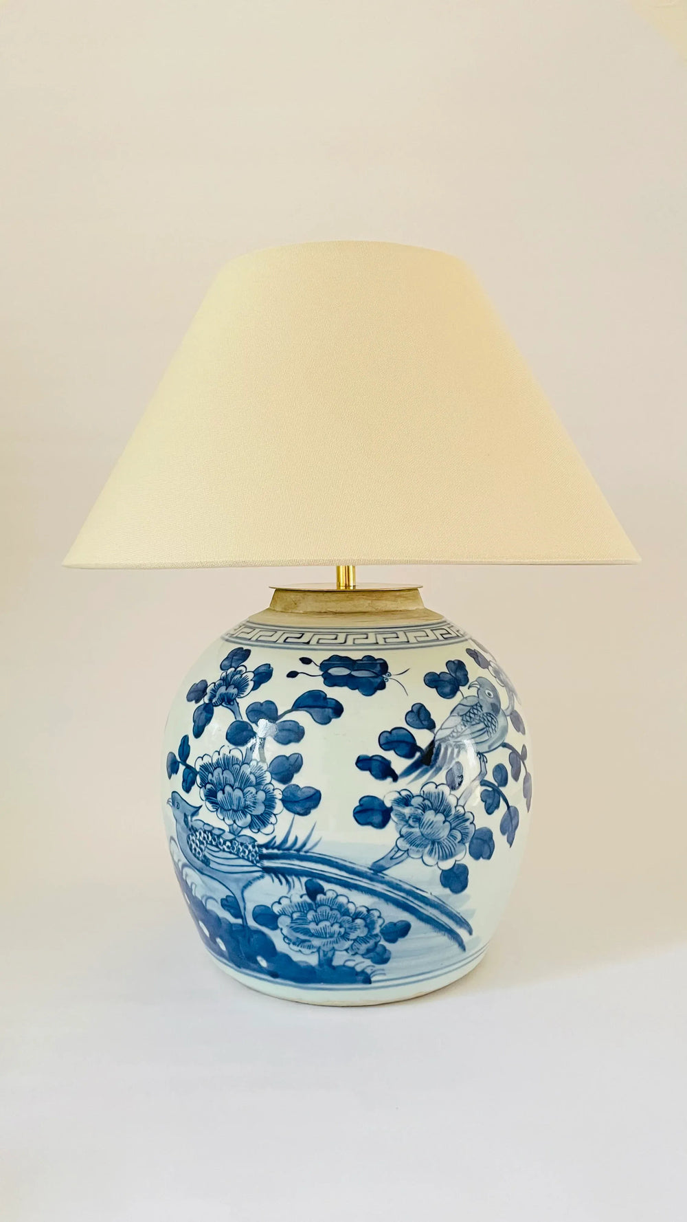 Antique Chinese Ginger Jar Lamp