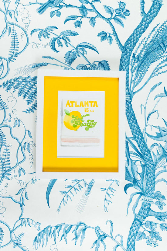 Atlanta Matchbook Print