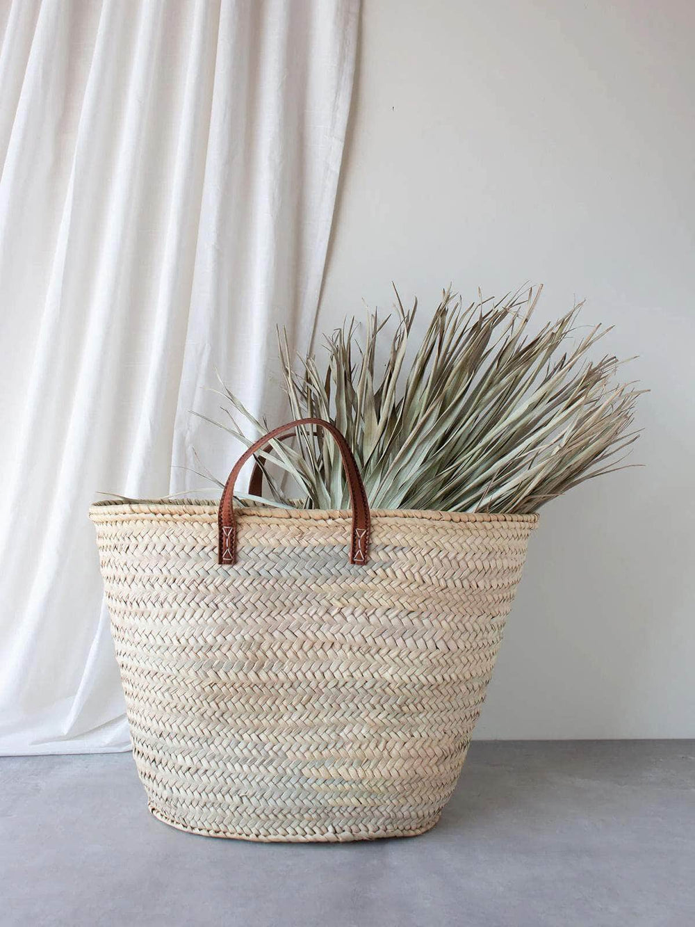 Parisienne Basket Bag - Tan