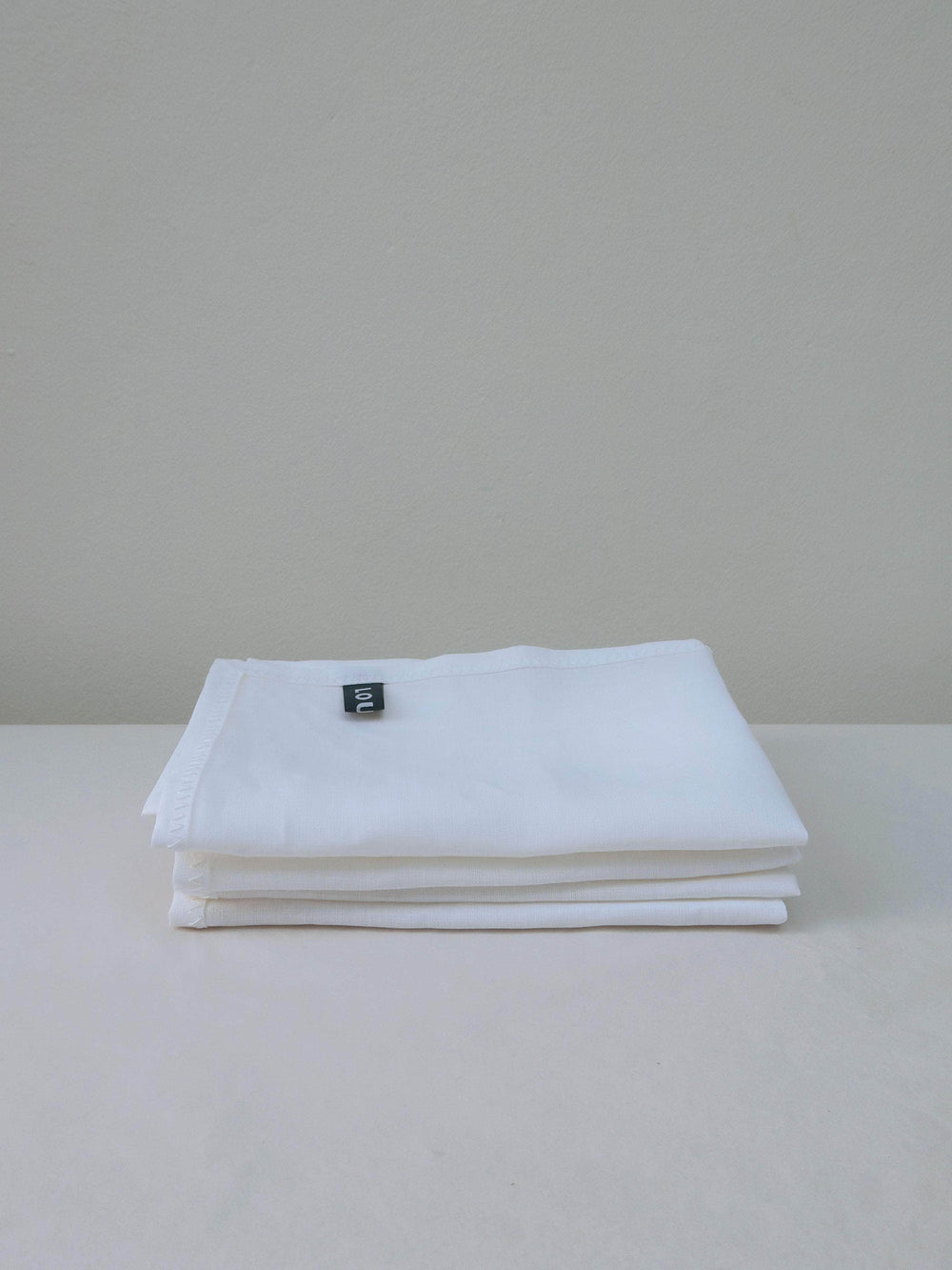 Irish Linen Napkin Set of 4 - White