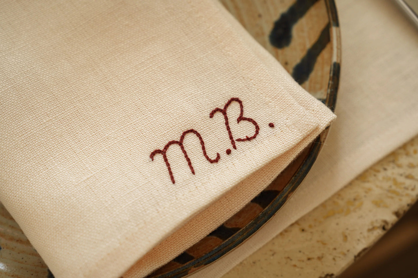 The Ivory Linen Napkin