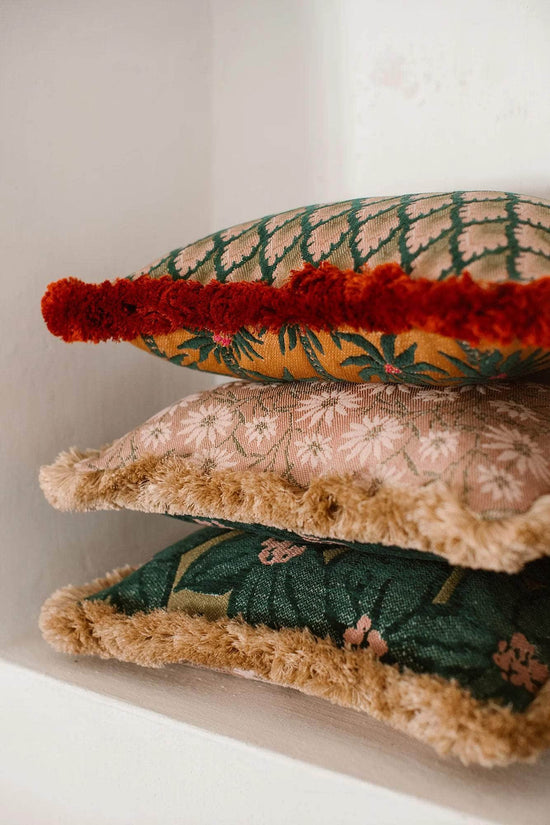 Double sided cushion Mako Rose & Olive x Michelle Moss & Olive