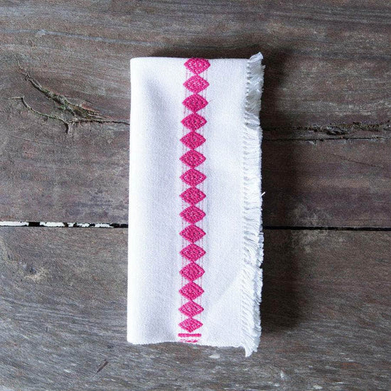 Woven Napkin - Pink