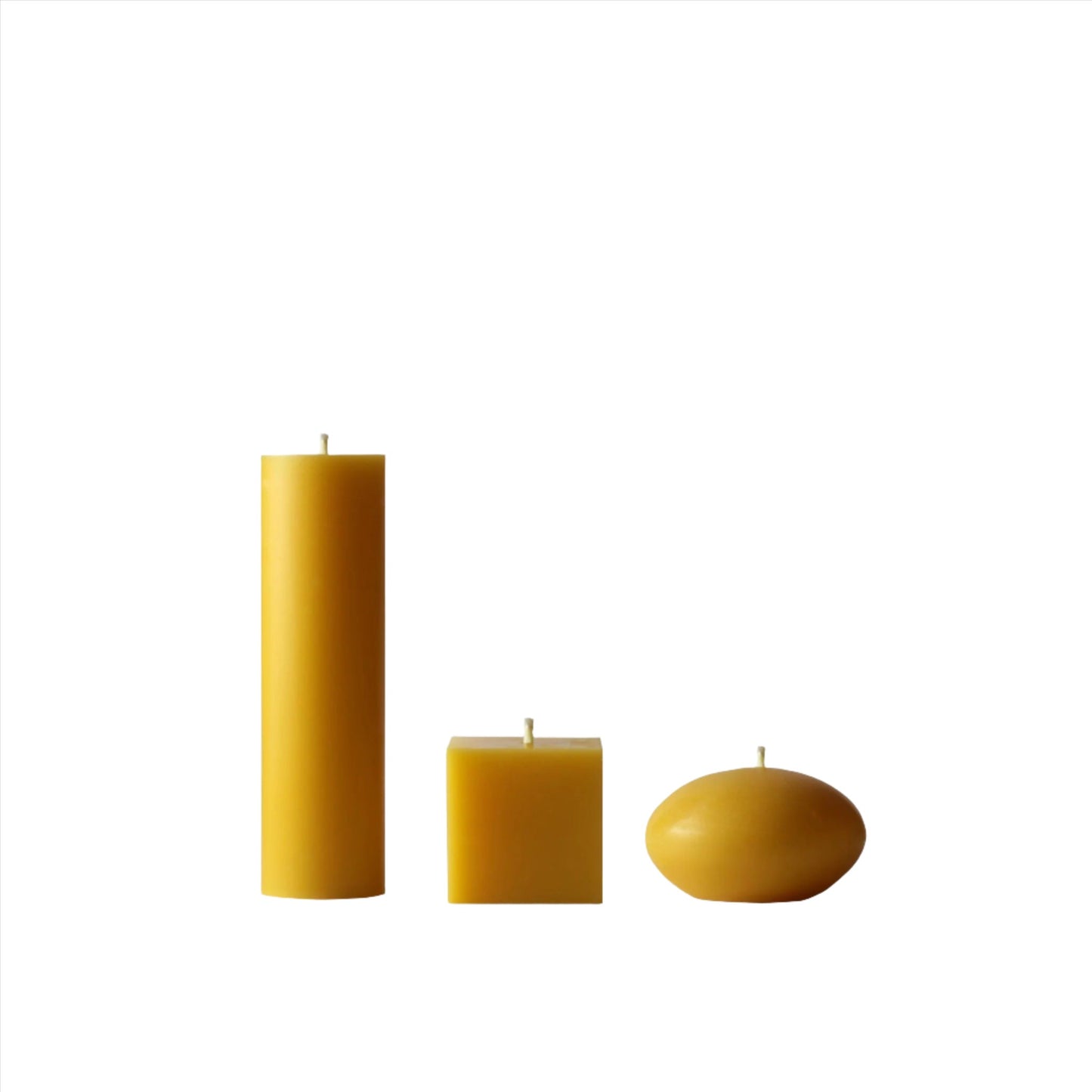 Fudge & Friends Candles - Yellow