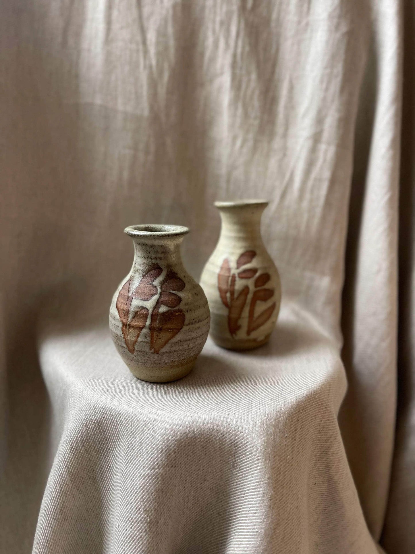 A Pair of Ceramic Vases