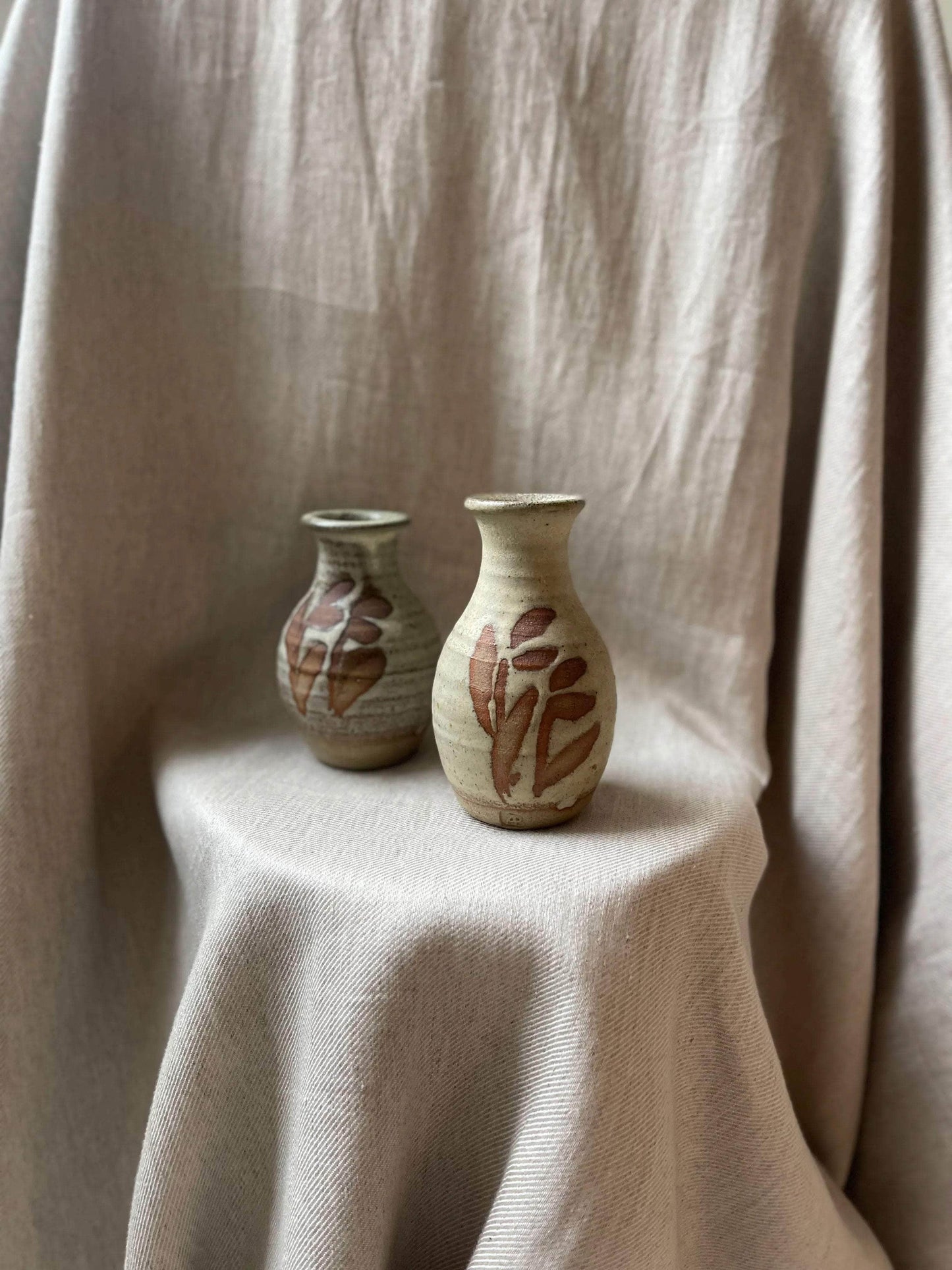 A Pair of Ceramic Vases